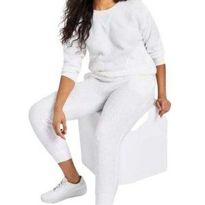 JENNI Solid Sherpa Pajama Set X SMALL (8181)